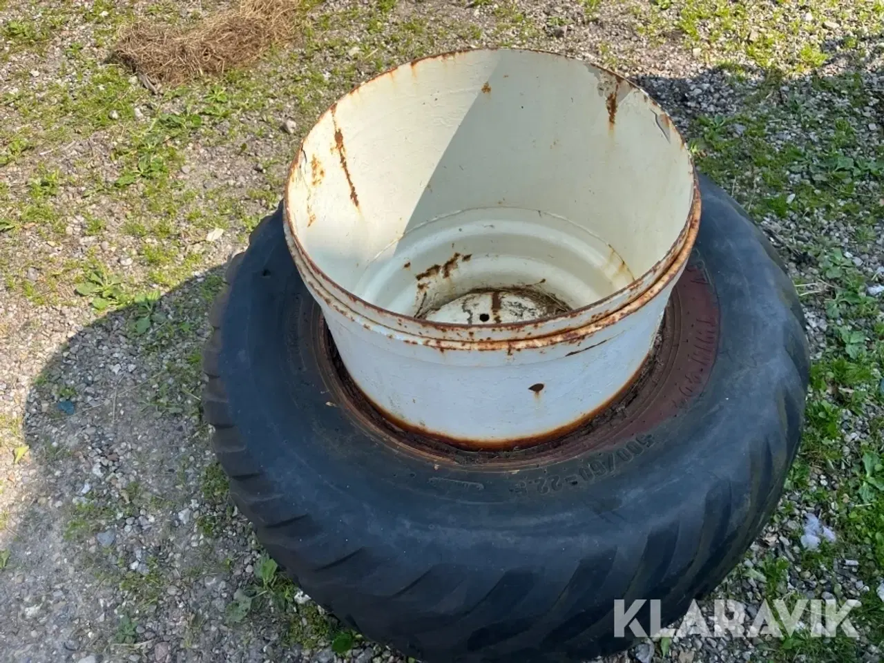 Billede 2 - Tvillingehjul til ballepresser
