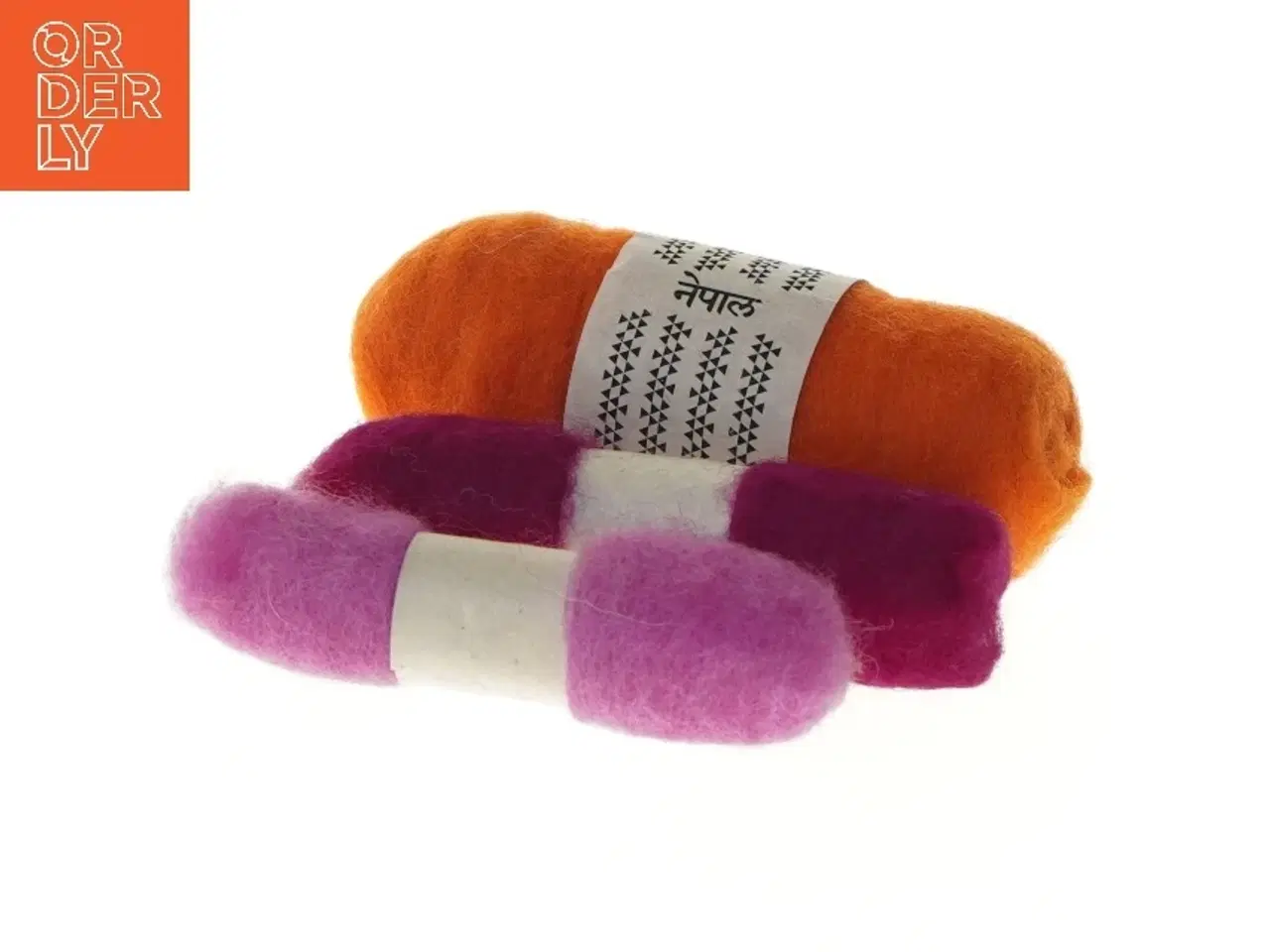 Billede 2 - Uld til krea projekter (str. 14 cm)