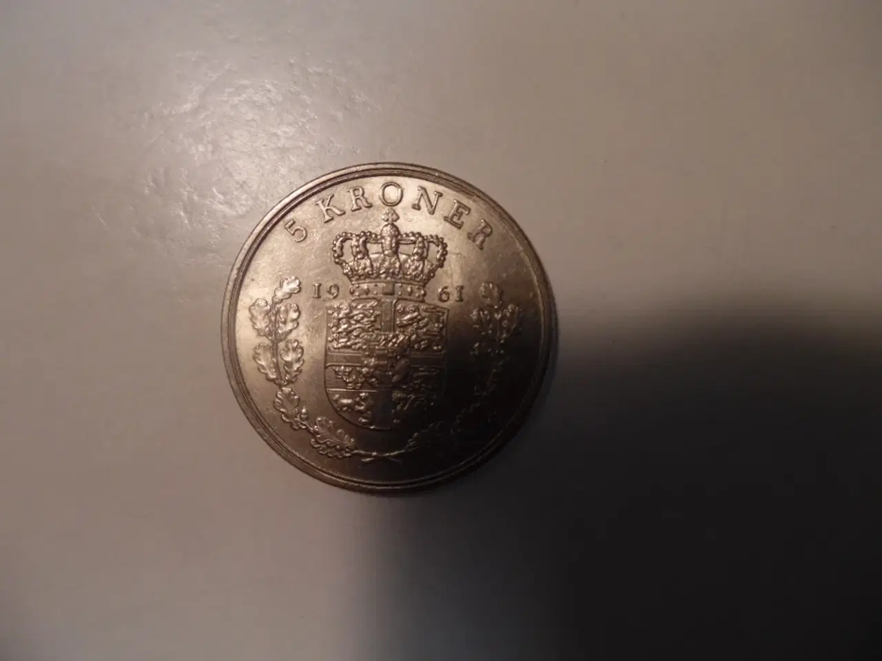 Billede 2 - dansk 5 krone fra 1961