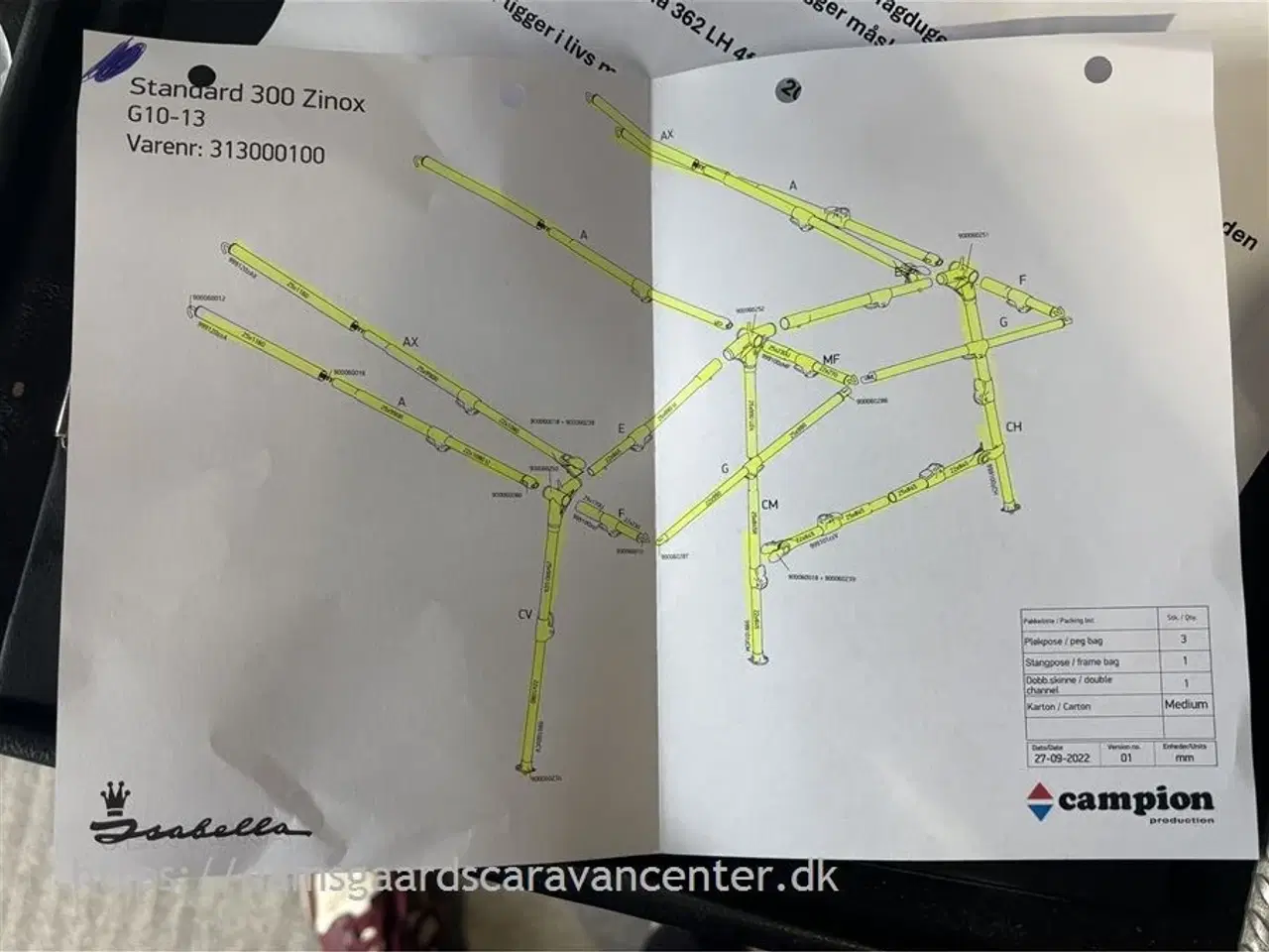 Billede 19 - 2019 - Adria Altea 362 LH 4 Four   Enkeltsenge-Lamel-Gulvtemp.-Mover-Telt