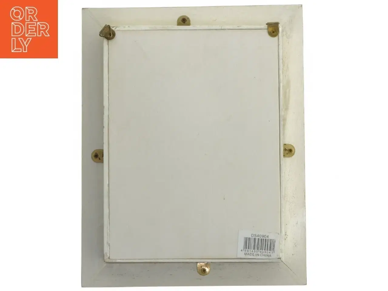 Billede 3 - Dekorativ ramme med miniature vaskeri (str. 25,5x20 cm)