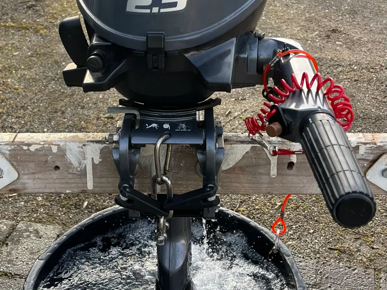 Billede 2 - Påhængsmotor Yamaha 2,5 hk