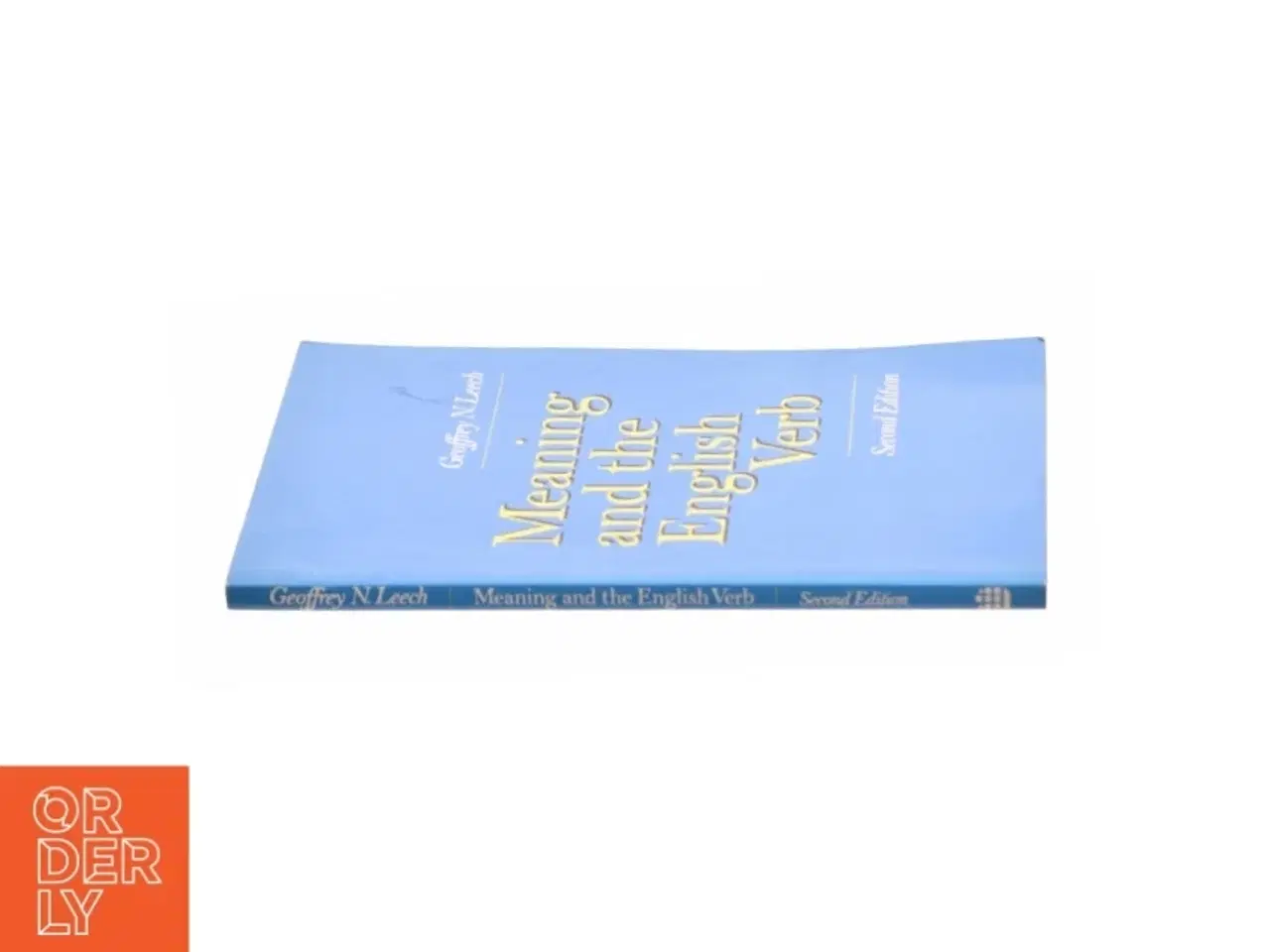 Billede 2 - Meaning and the English Verb af Geoffrey N. Leech (Bog)