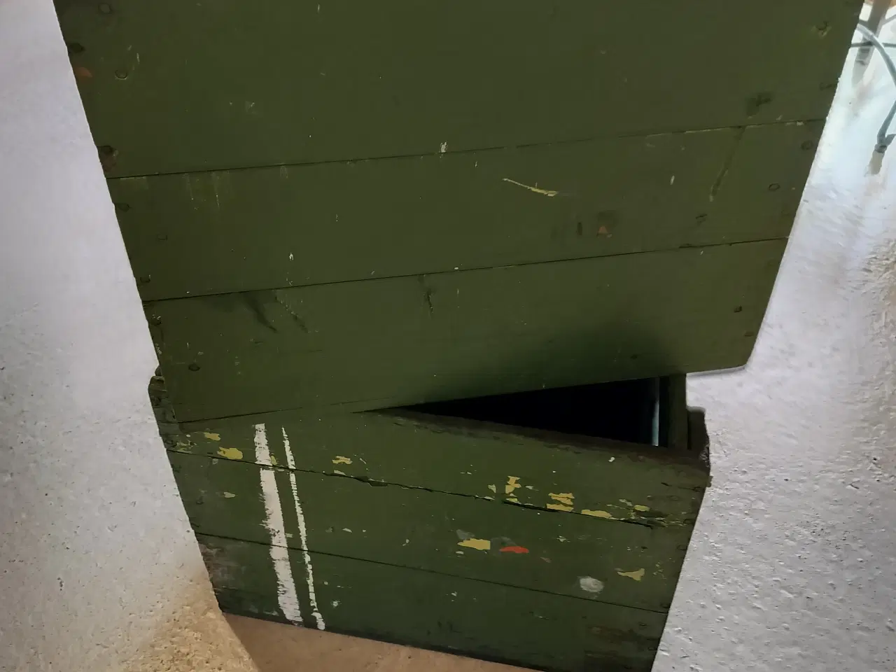 Billede 3 - Maledet træ ølkasser fra Turborg