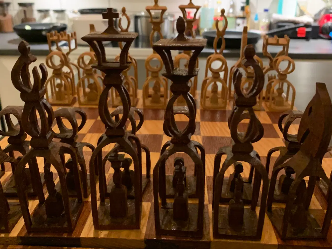 Billede 9 - Hjemmelavet skakspil