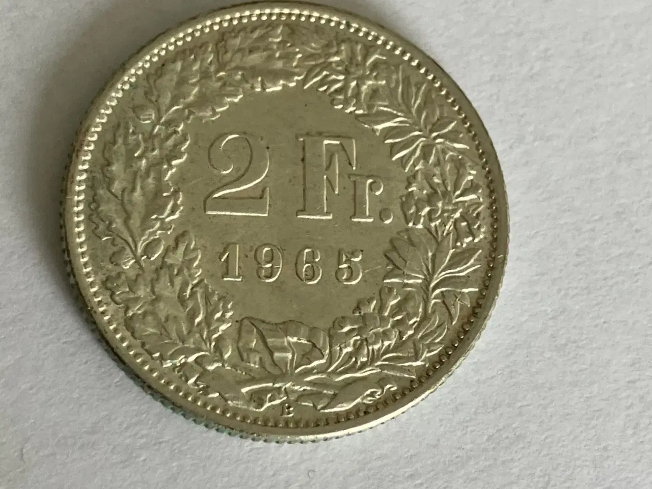 Billede 1 - 2 Francs Switzerland 1965