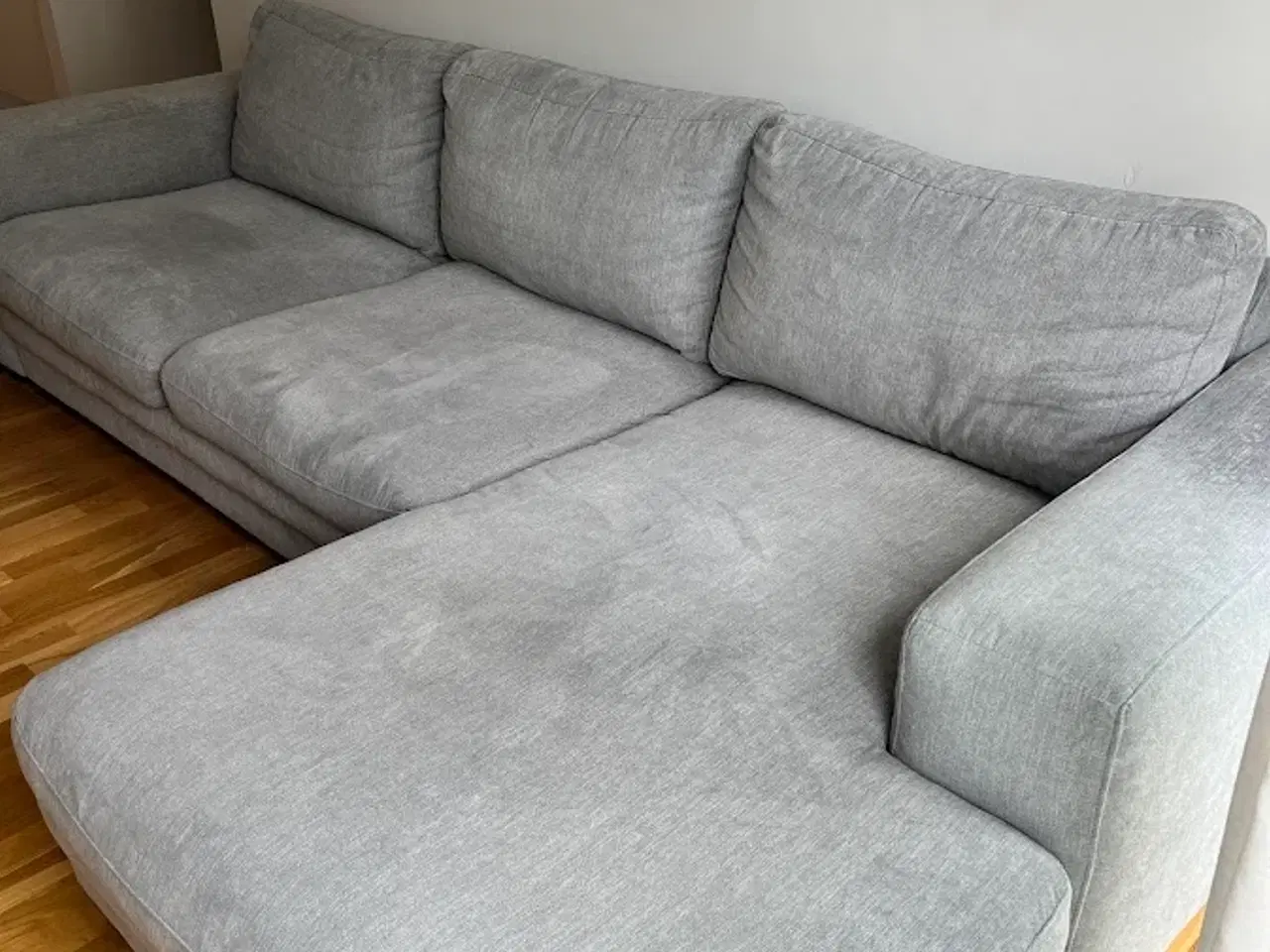Billede 2 - XL sofa med chaiselong fra MultiMøbler 300x100/165