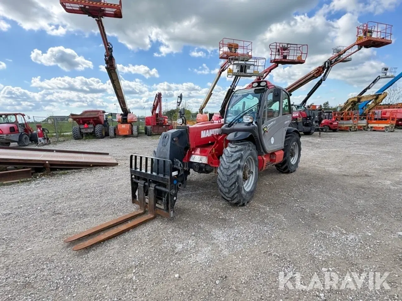 Billede 1 - Teleskoplæsser Manitou MT835