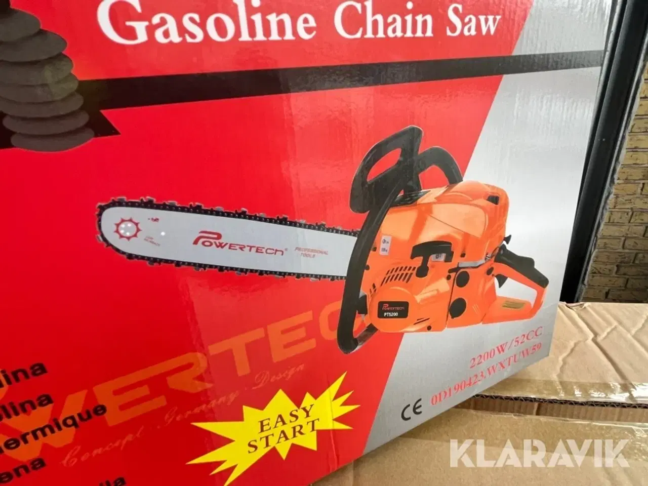 Billede 6 - Motorsav Powertech 52cc