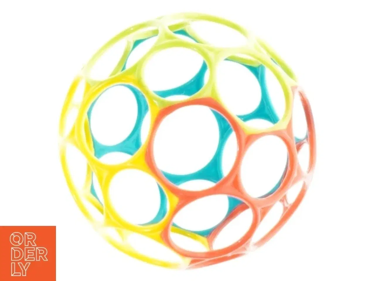 Billede 4 - Farverig babylegetøj bold (str. 10 cm)