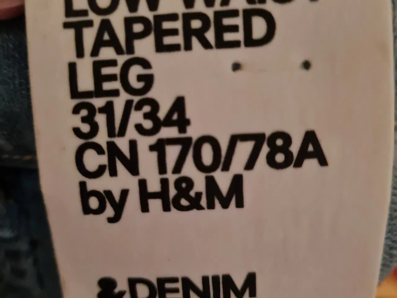 Billede 2 - Nye jeans fra H&M str 31/34 