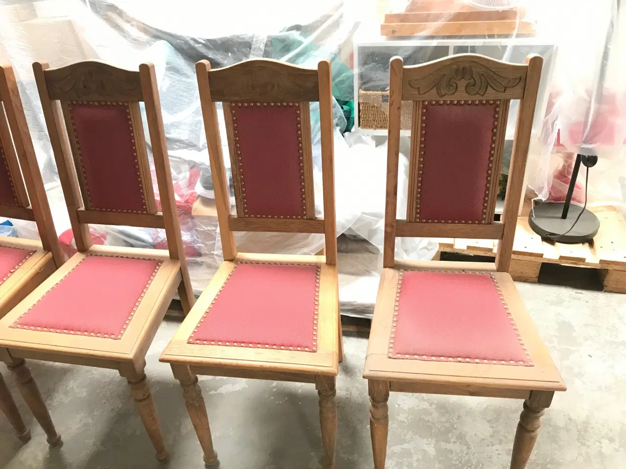 Billede 6 - Spisebord i massivt egetræ