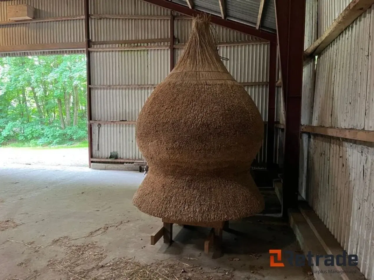 Billede 4 - - - - Stråtægte Tagkonstruktion