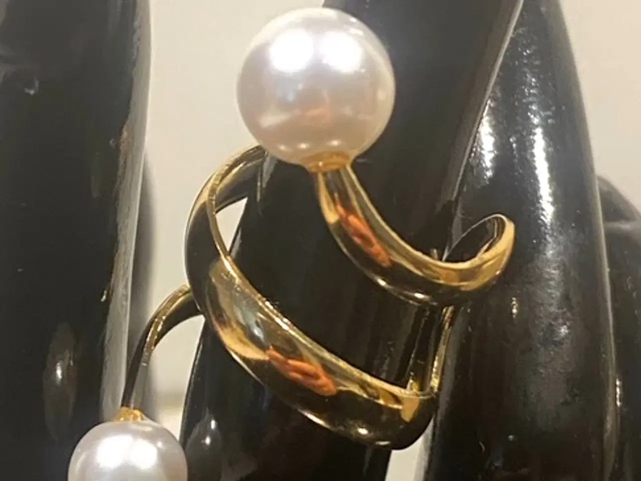 Billede 1 - * Smukkeste fingerring - med perler