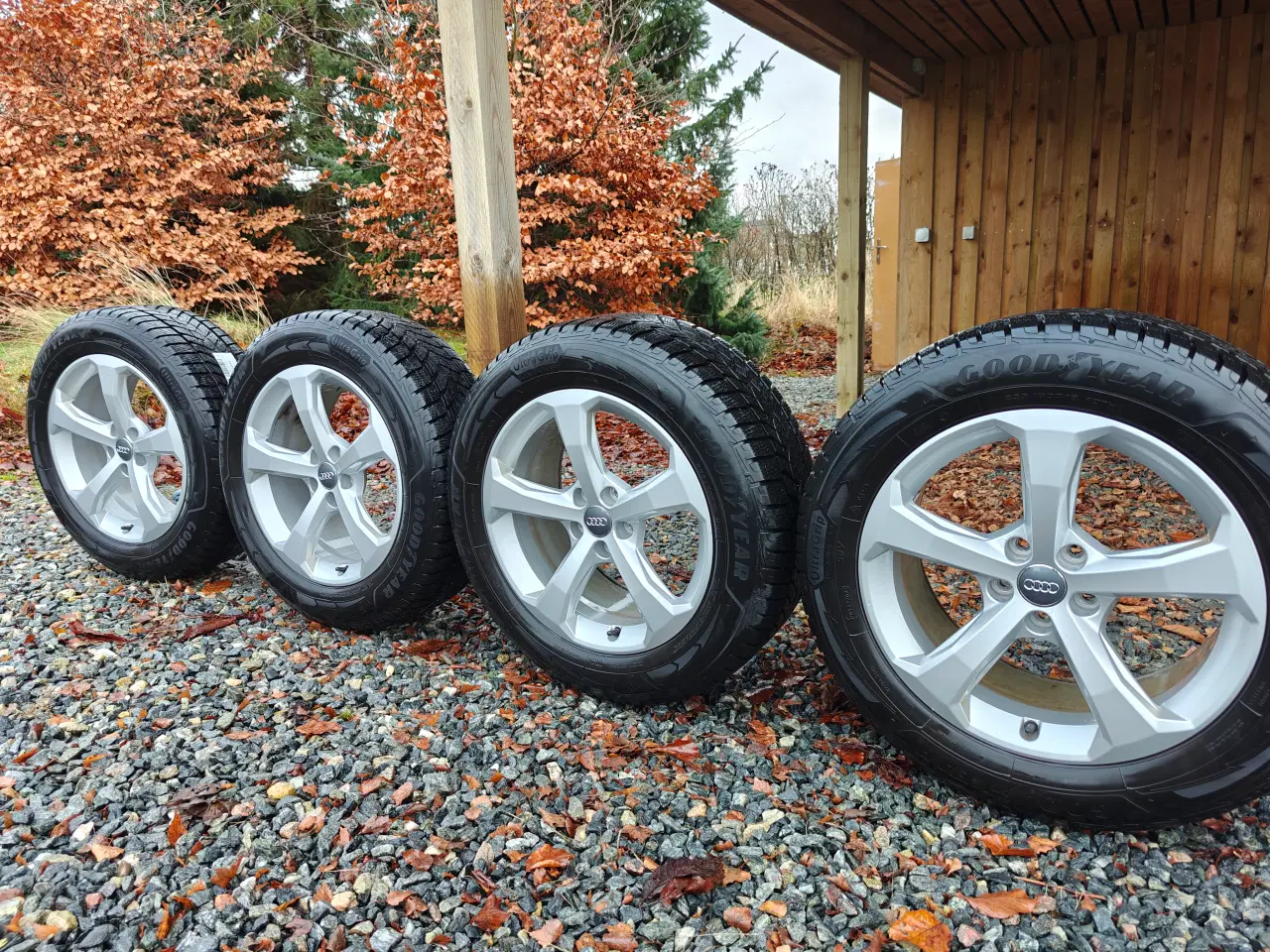 Billede 1 - Flotte alu fælge med vinterdæk