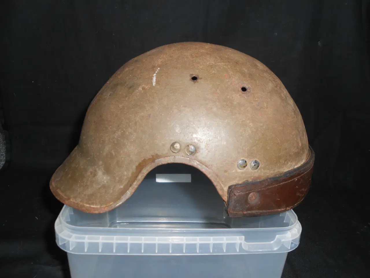 Billede 1 - Sjælden original Fransk Flakstålhjelm model 1936