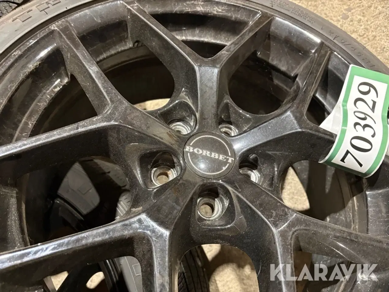 Billede 10 - Dæk med alufælge Tristar Ice-plus -4 stk