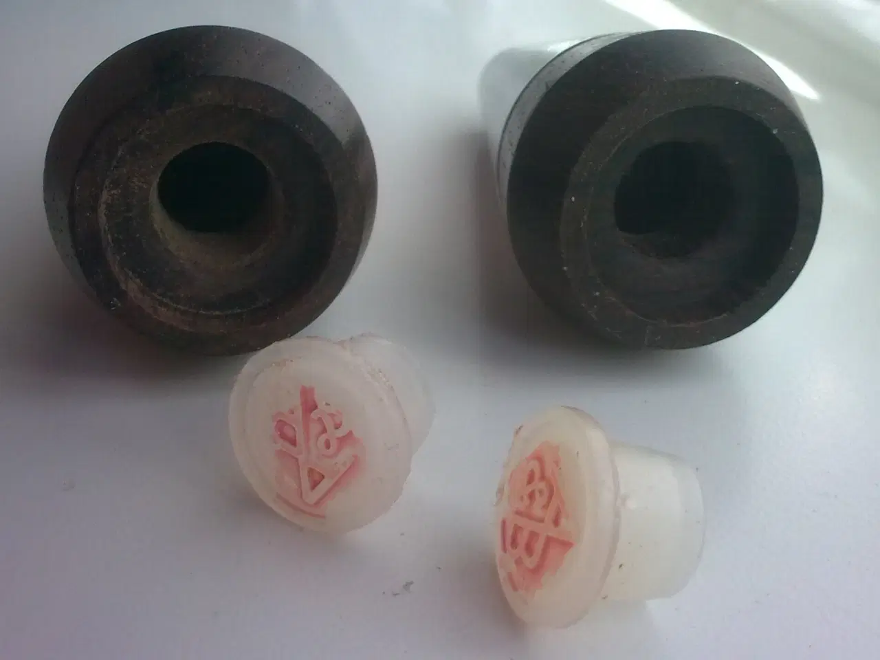 Billede 19 - Teak træ stål RETRO salt peber Dansk VARIANTER