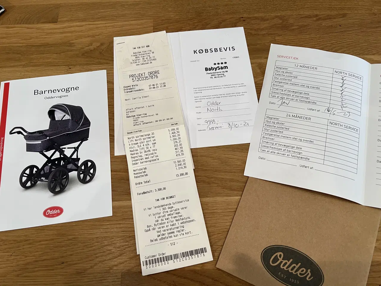 Billede 10 - Meget velholdt Odder North barnevogn