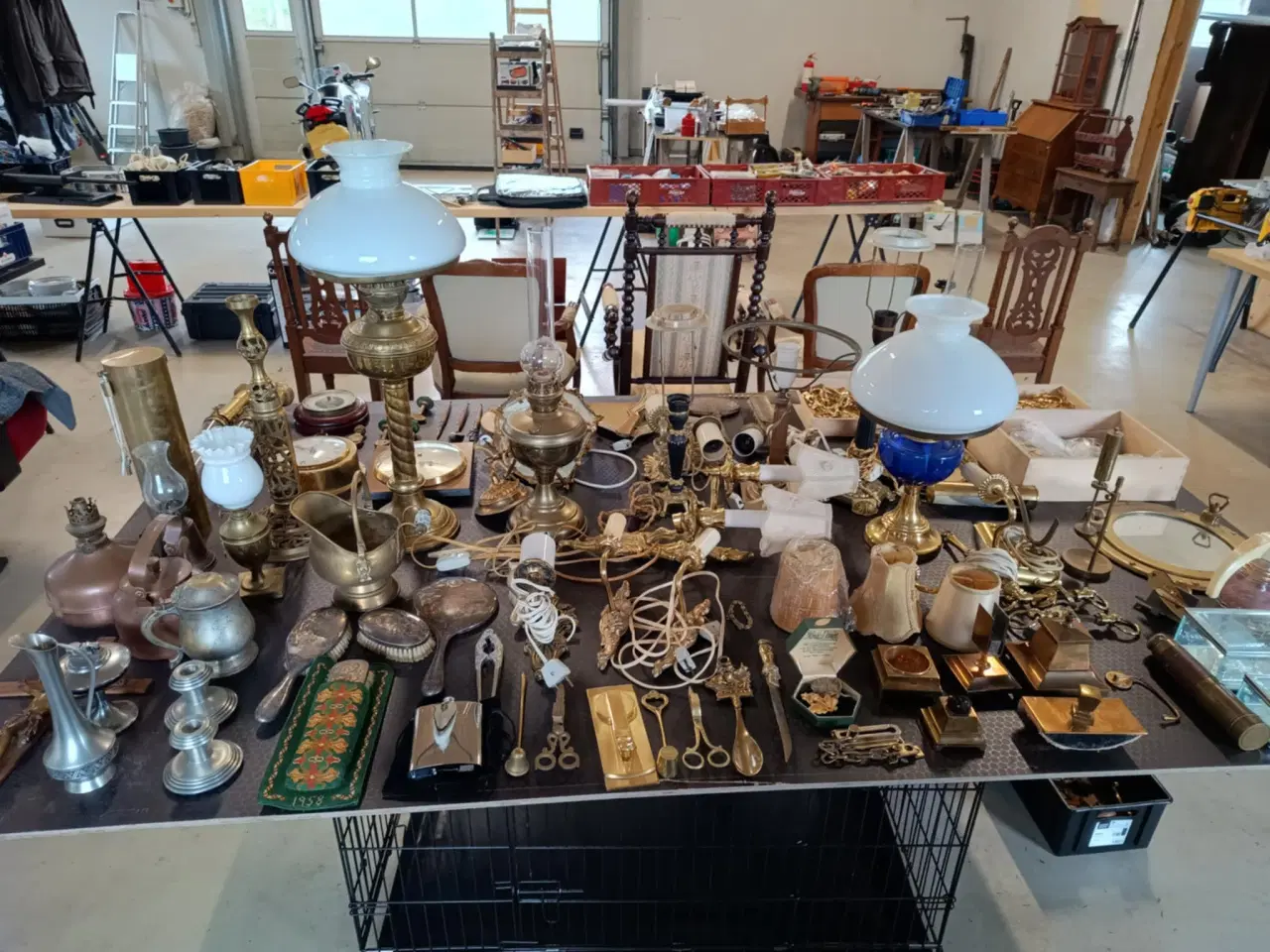 Billede 3 - Diverse messing, kobber og retro/kræmmer ting