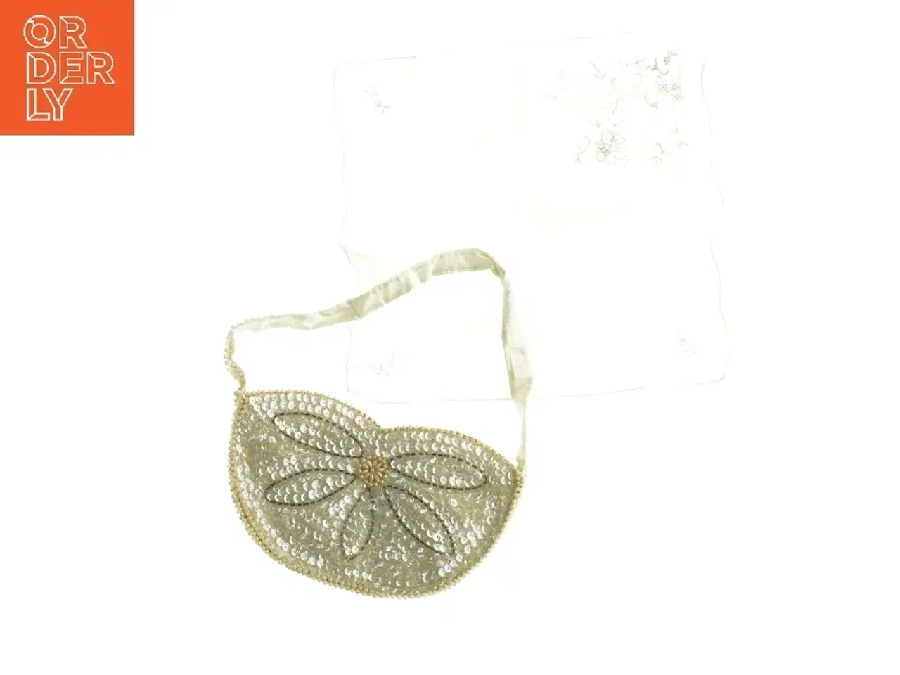 Billede 4 - Perlebroderet vintage taske