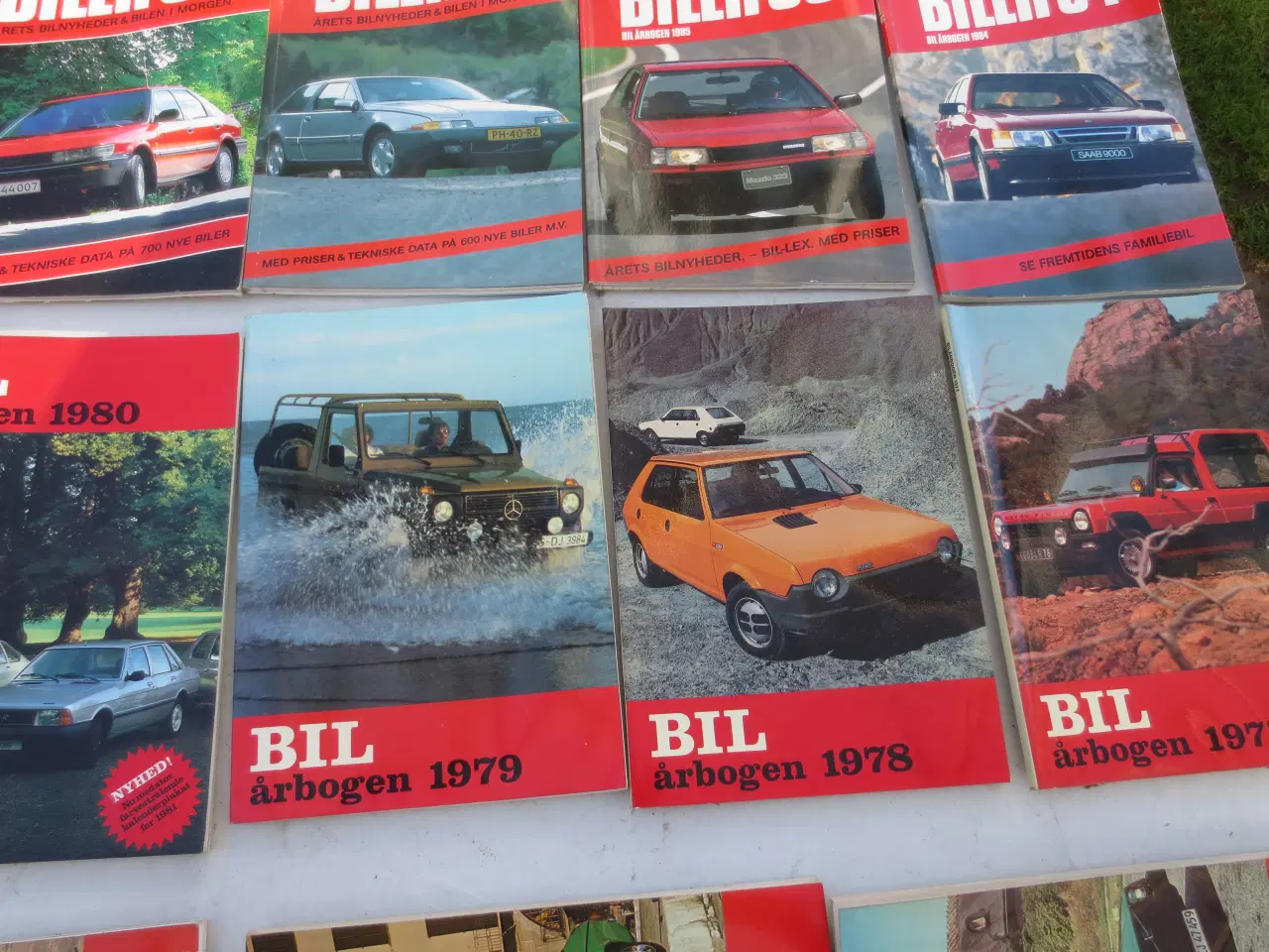 Billede 7 - 28 stk Forskellige Bil Årbogen Fra 1959 til 1990