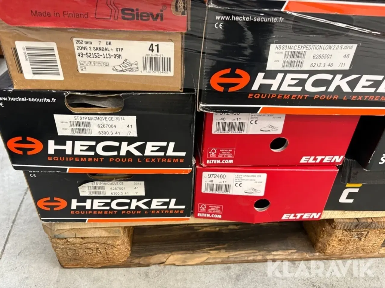 Billede 9 - Arbejdssko - assoteret type - 115 styks i alt