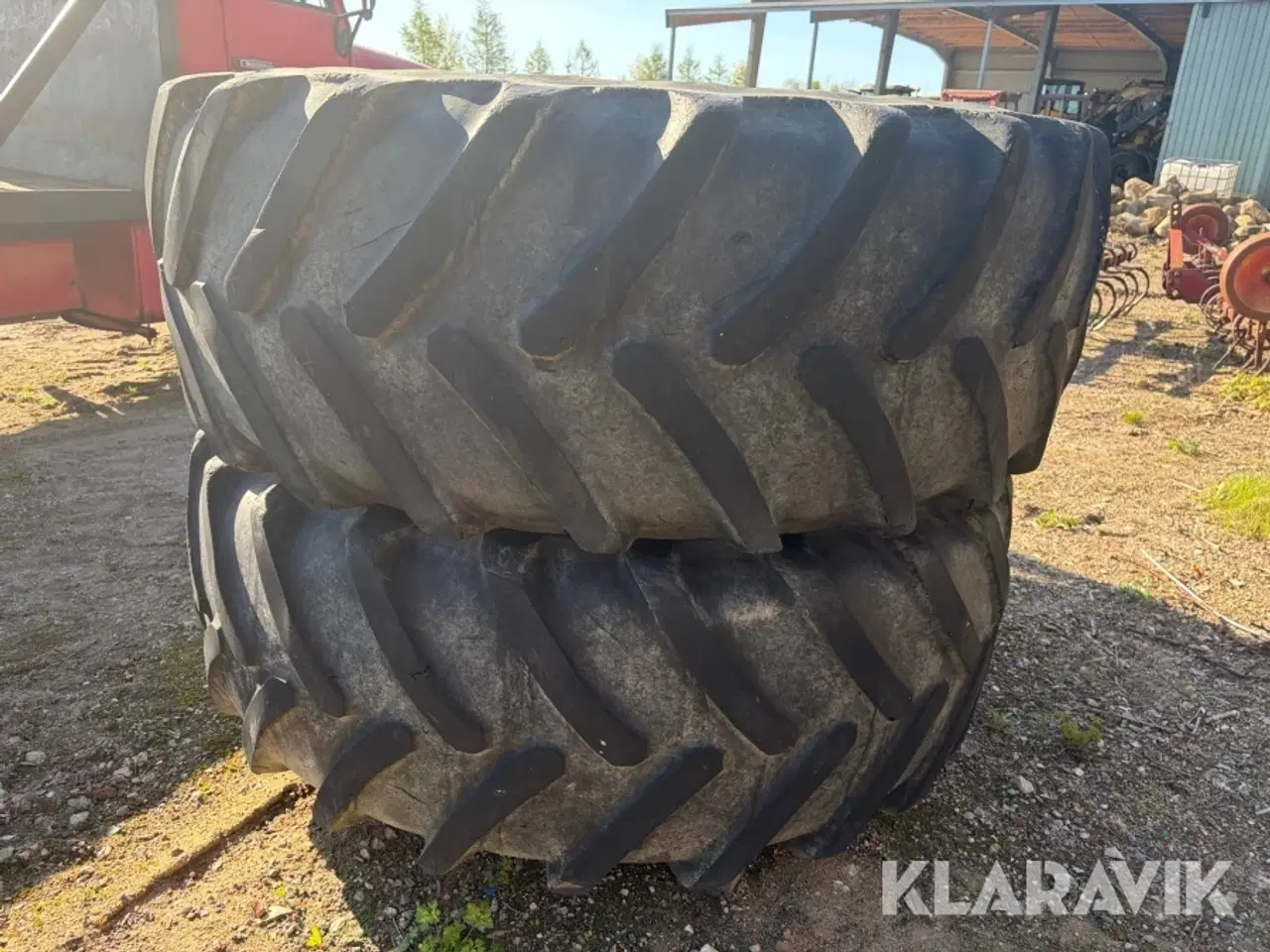 Billede 6 - Dæk Michelin - Volvo 810/2650 - 2 styks