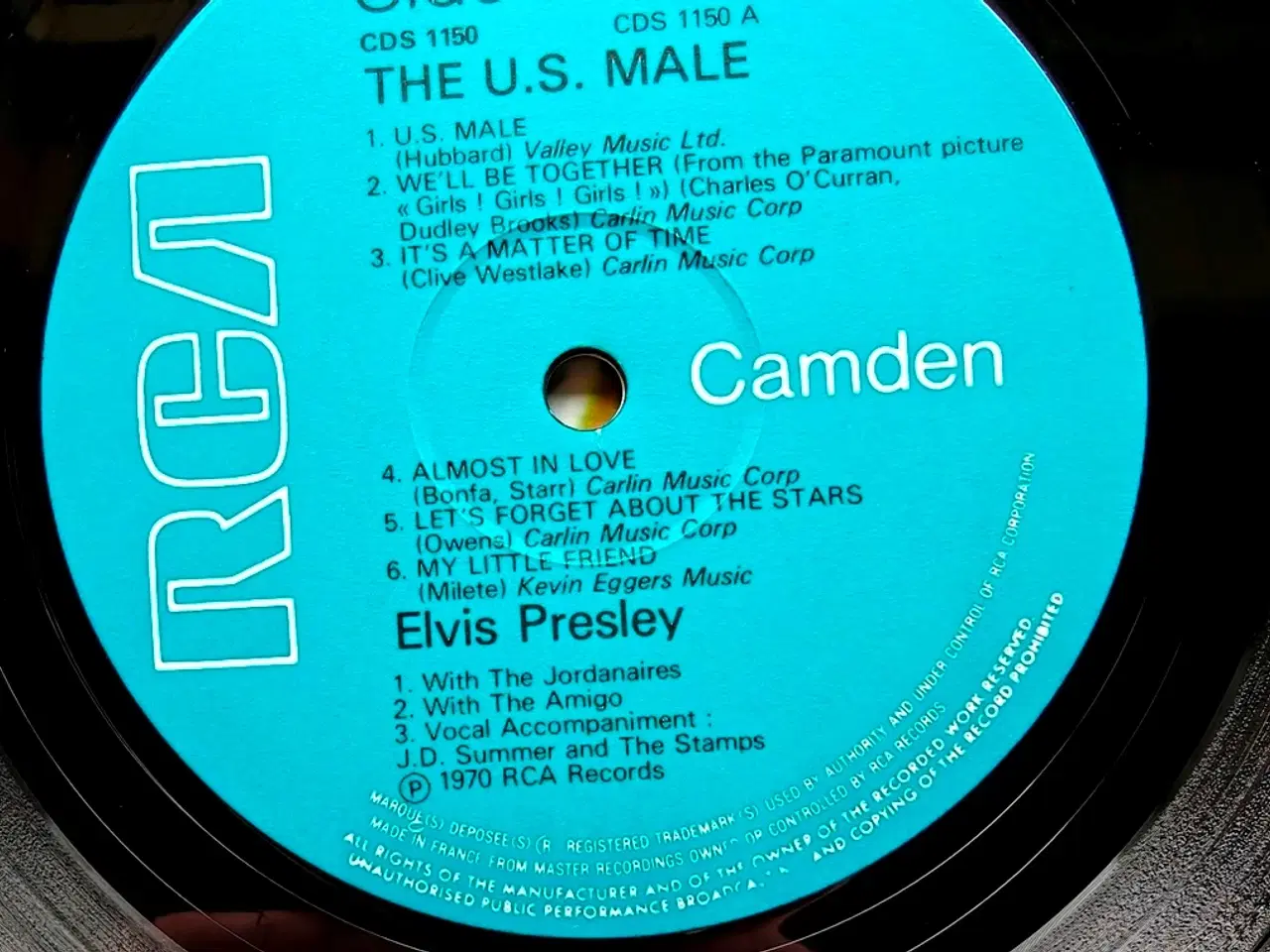 Billede 3 - LP, Elvis Presley – The U.S. Male