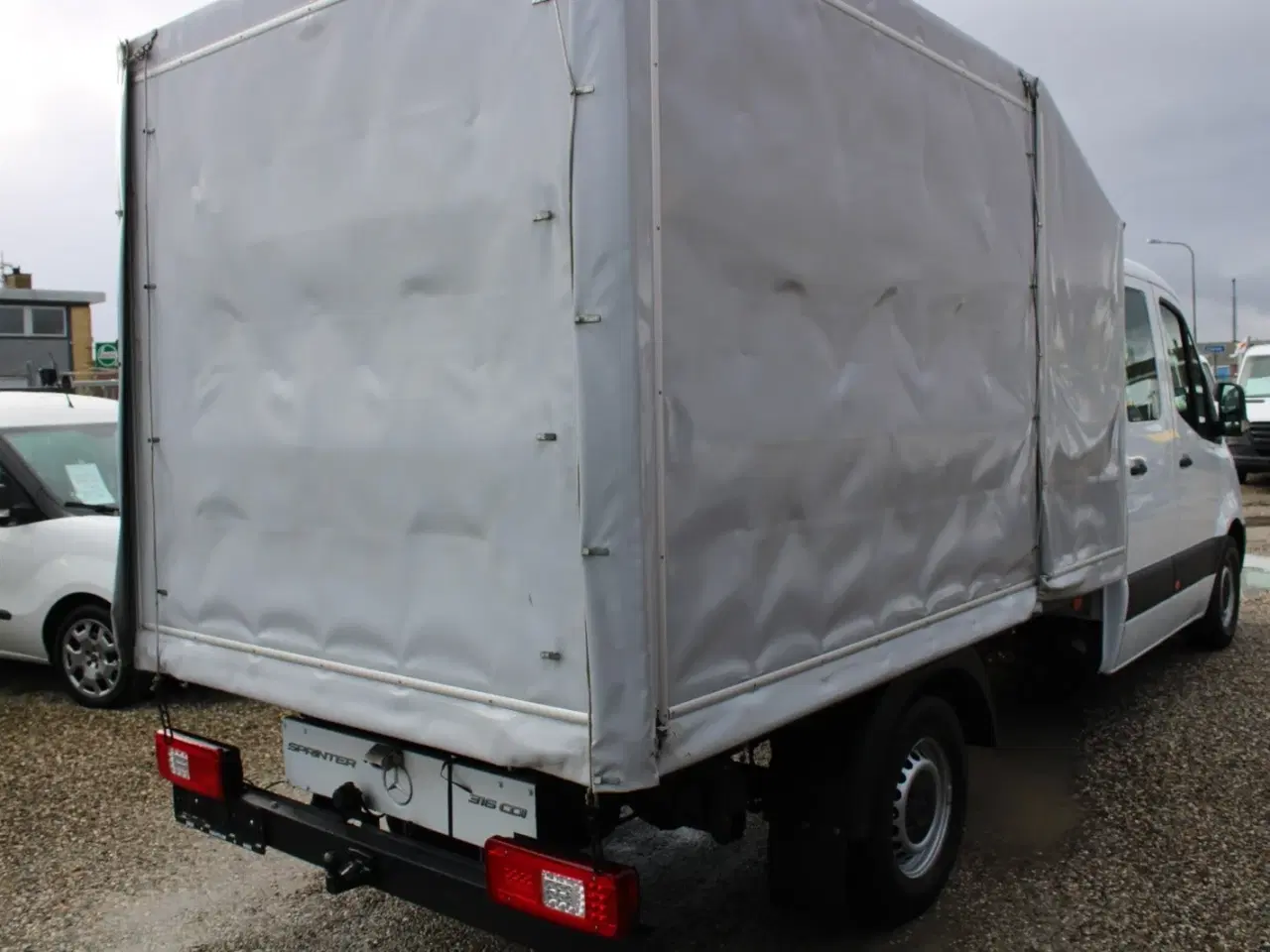 Billede 9 - Mercedes Sprinter 316 2,2 CDi A3 Mandskabsvogn m/lad aut. RWD