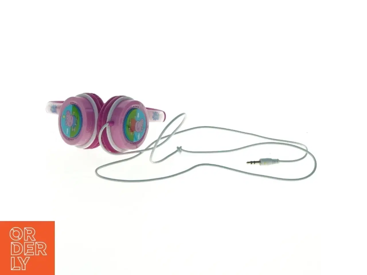 Billede 2 - Børnehovedtelefoner i lyserød (str. 17 x 14 cm stang)