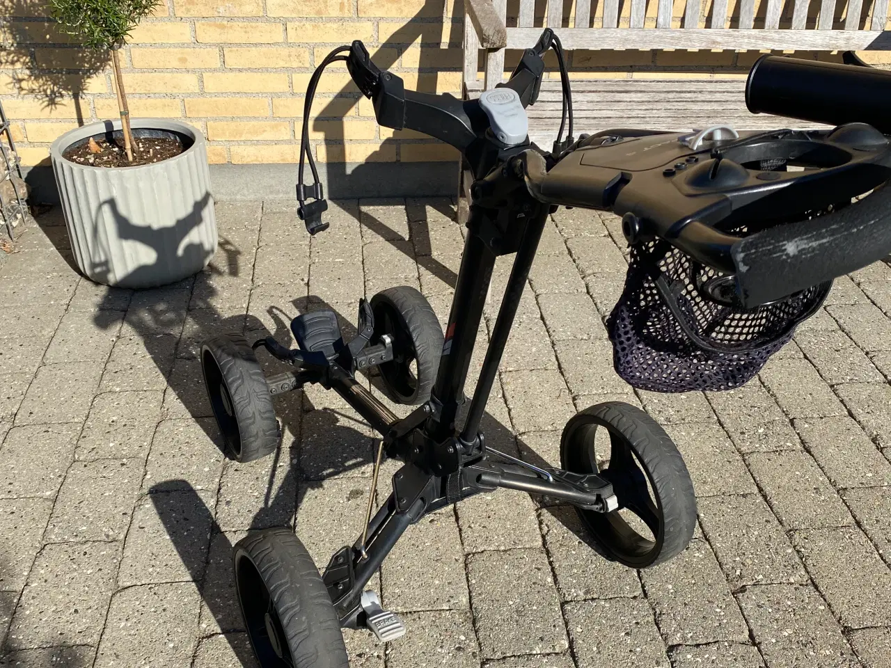 Billede 4 - Golfvogn med 4 hjul til salg. 