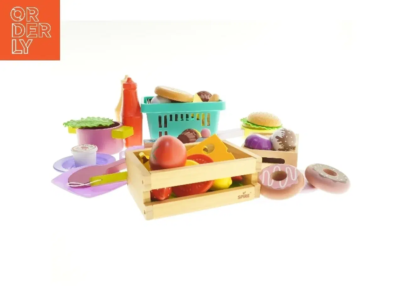 Billede 2 - Legekøkken madvarer sæt