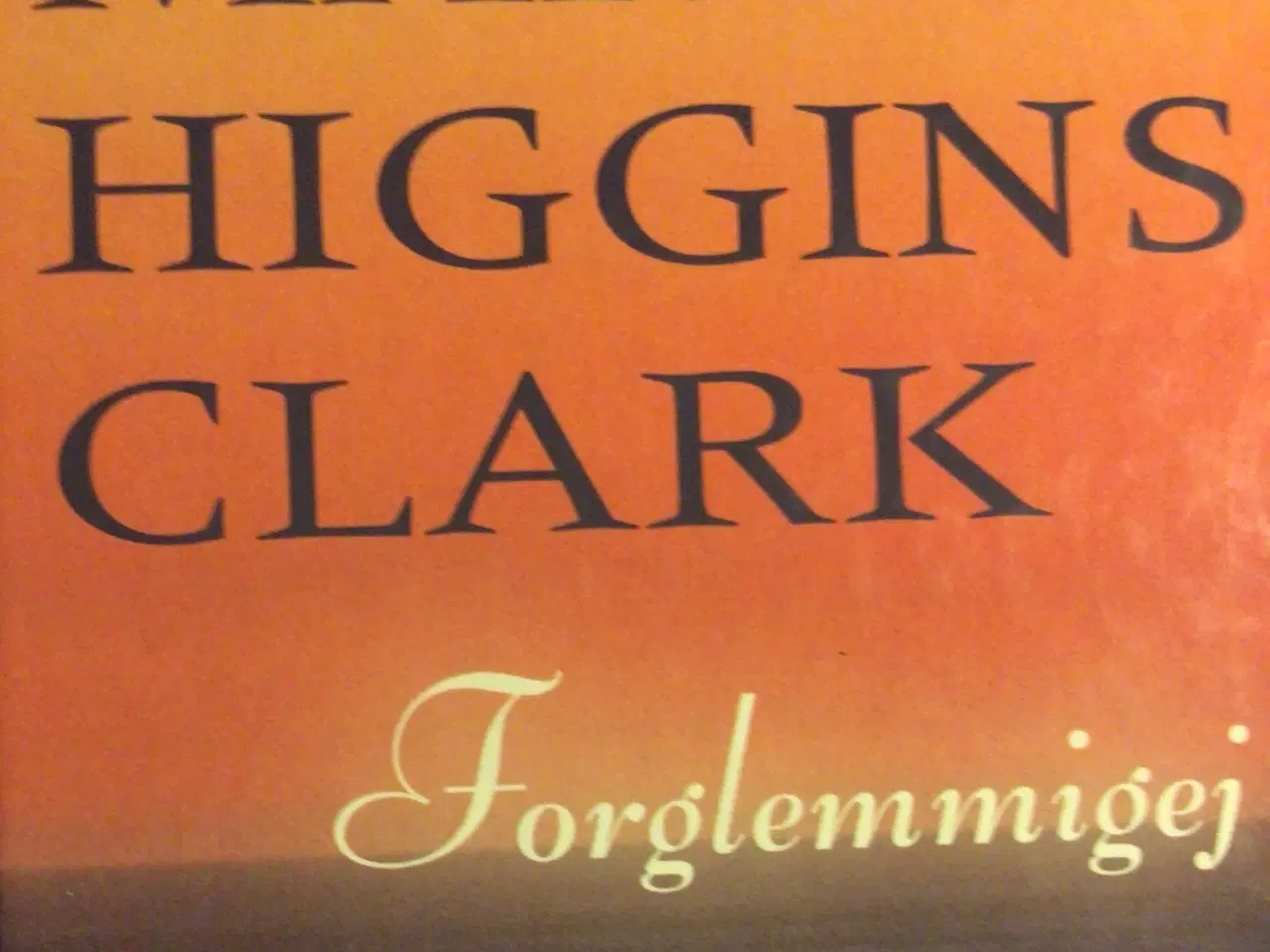 Billede 1 - Mary Higgins Clark : Forglemmigej