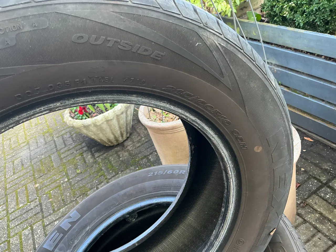 Billede 3 - 215/60/16 sommerdæk næsten som nye