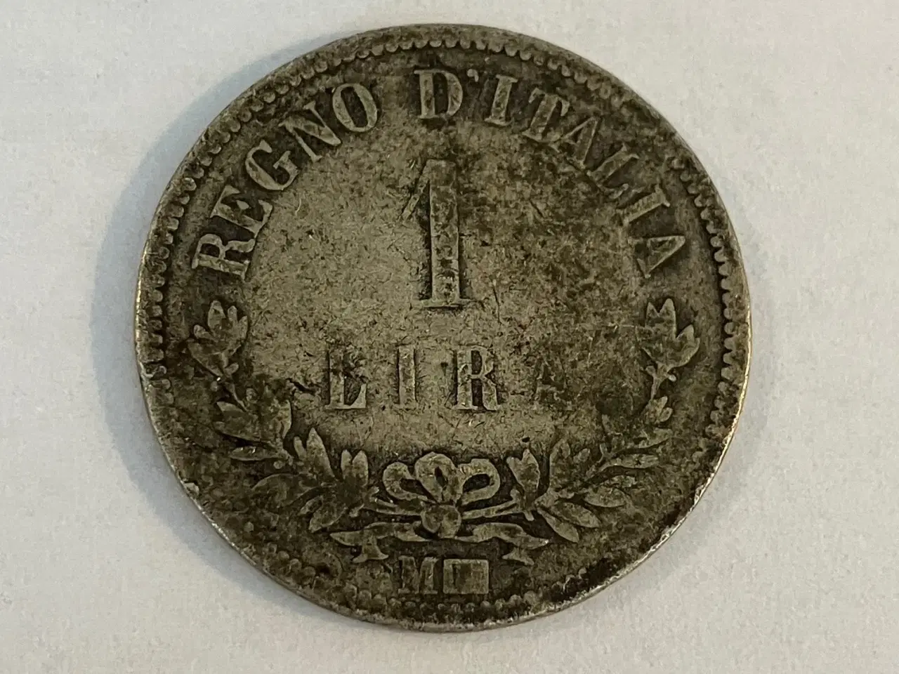 Billede 1 - 1 Lira Italy 1863