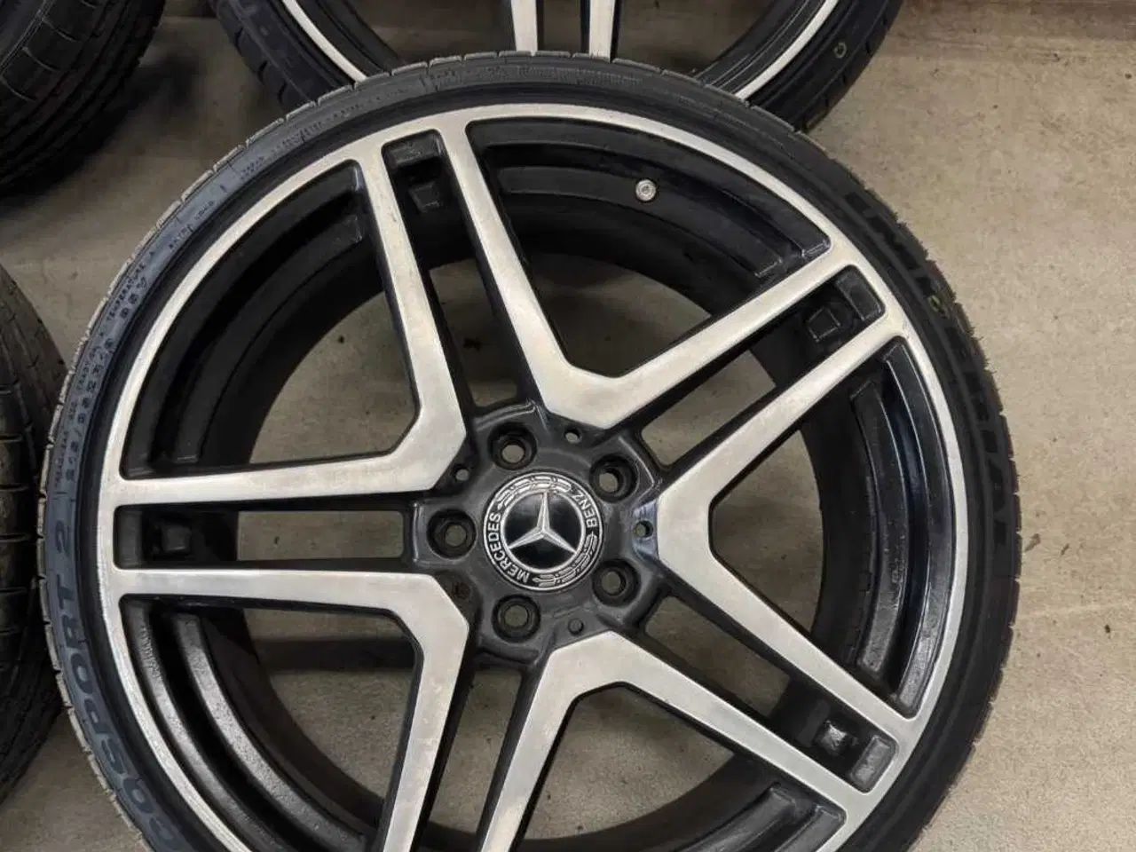 Billede 3 - Fede Mercedes 5x112  19 tommer på NYE DÆK