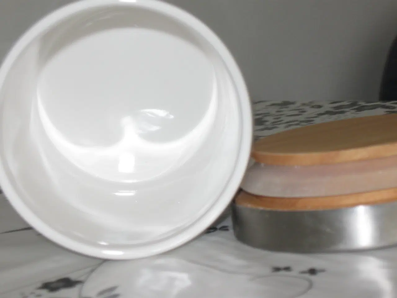 Billede 4 - Opbevarings-glas	 