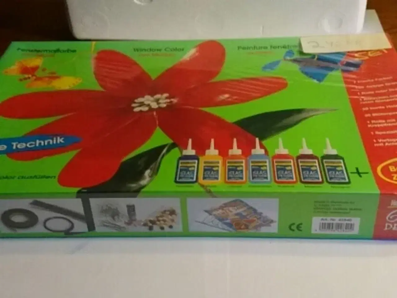 Billede 2 - Til at male på glas