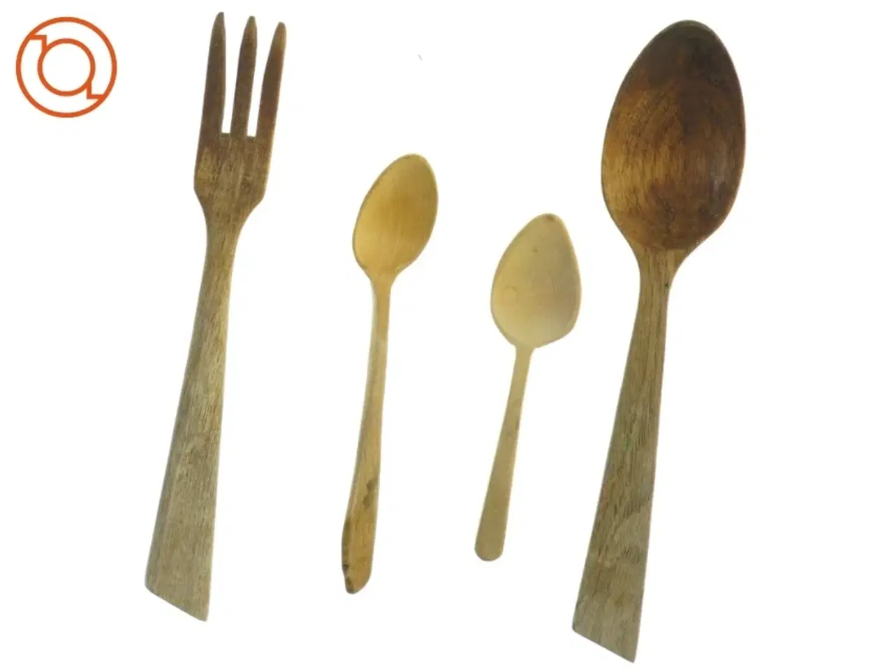 Billede 2 - Træbestik sæt (str. 23 x 3 cm)
