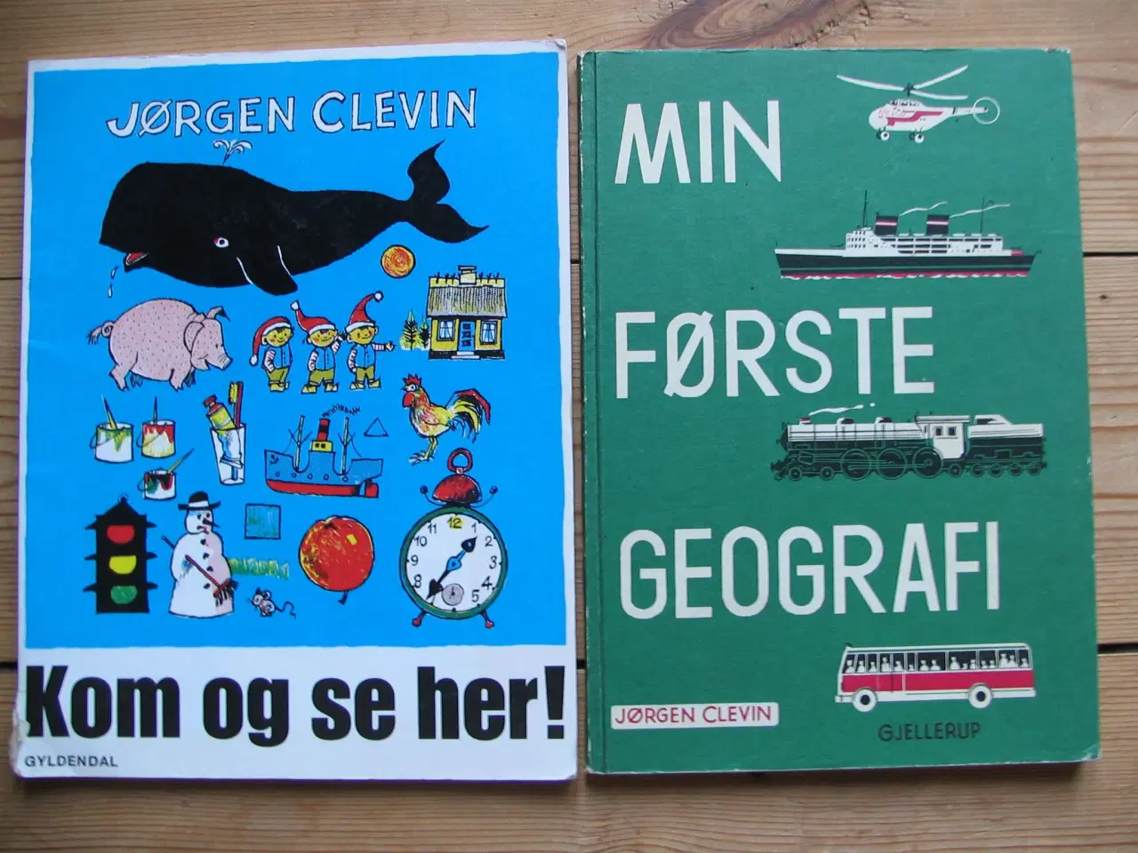 Billede 1 - Jørgen Clevin, 2 bøger