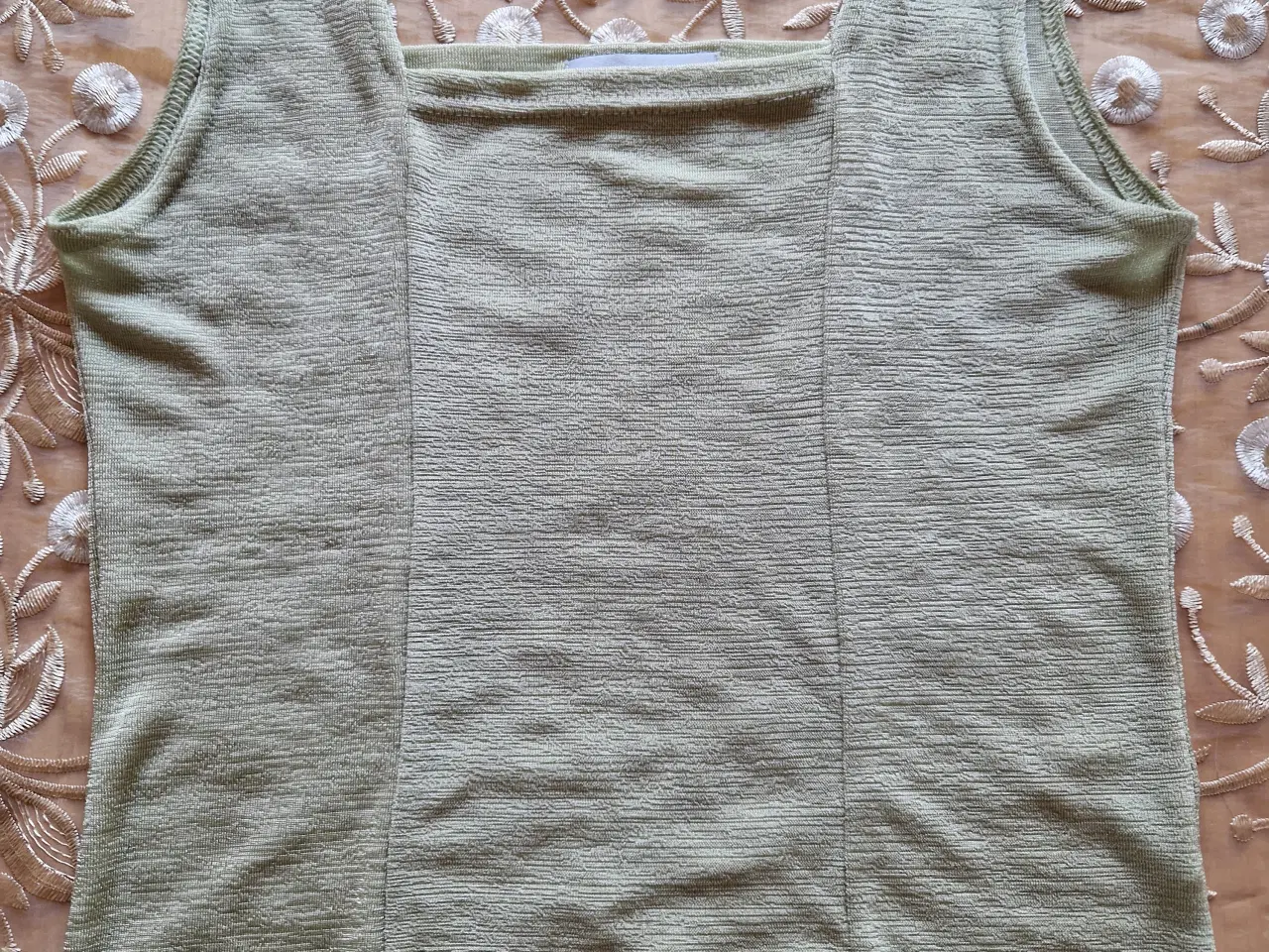 Billede 1 - Super Miss tanktop grøn dame str.S/M
