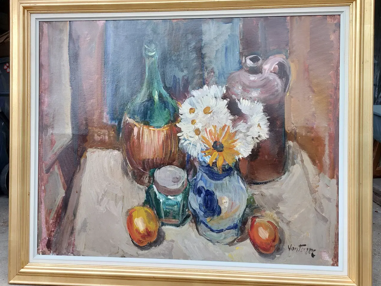 Billede 1 - MOGENS VANTORE - ( 1897 - 1977 ) - oliemaleri