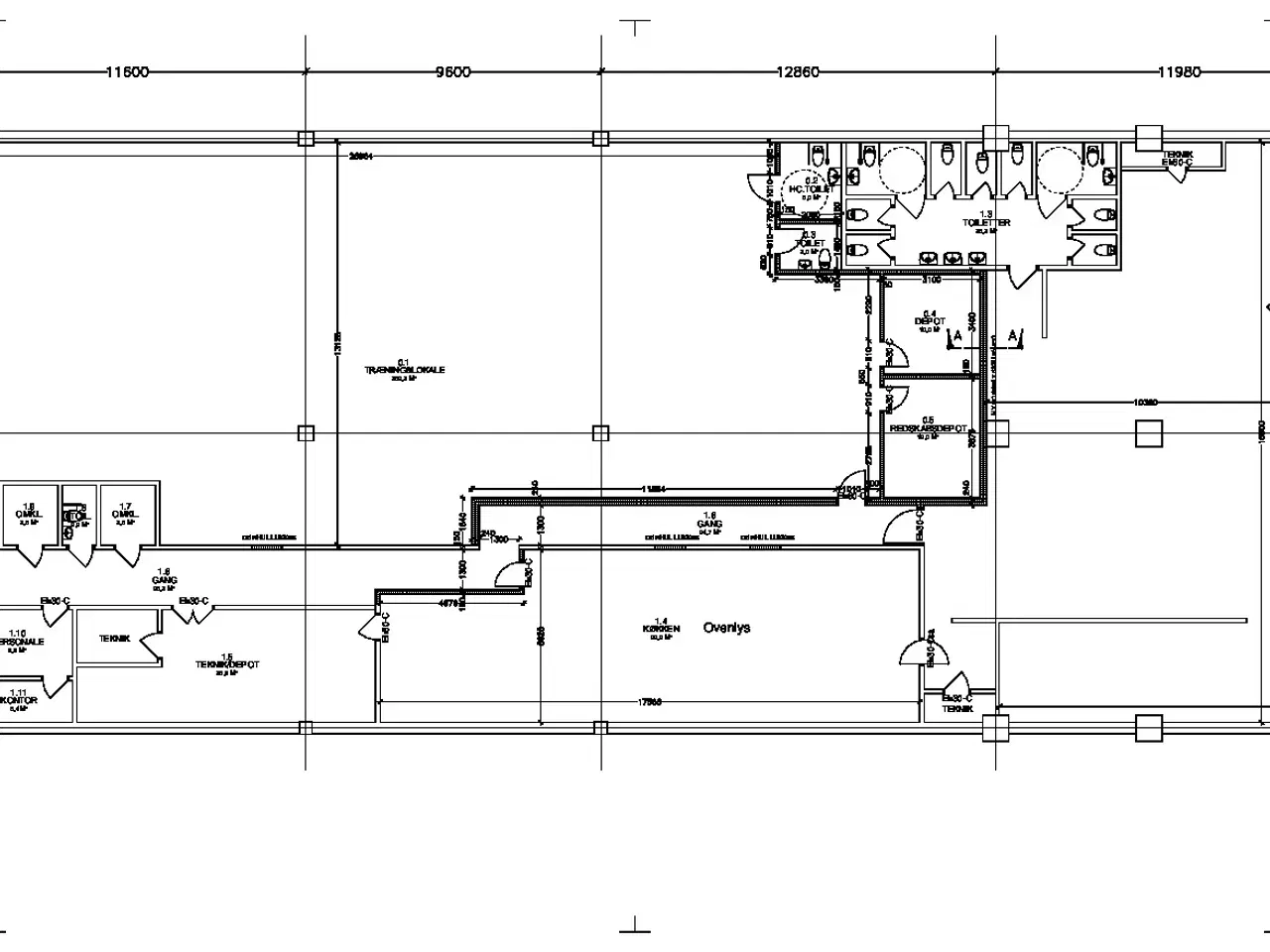 Billede 7 - Erhvervslokale til restauration / Detail / Kontor
