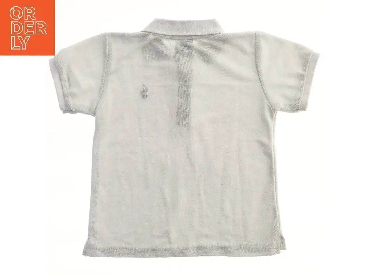Billede 1 - Hvid polo T-shirt med kort ærme fra Polo (str. 116)