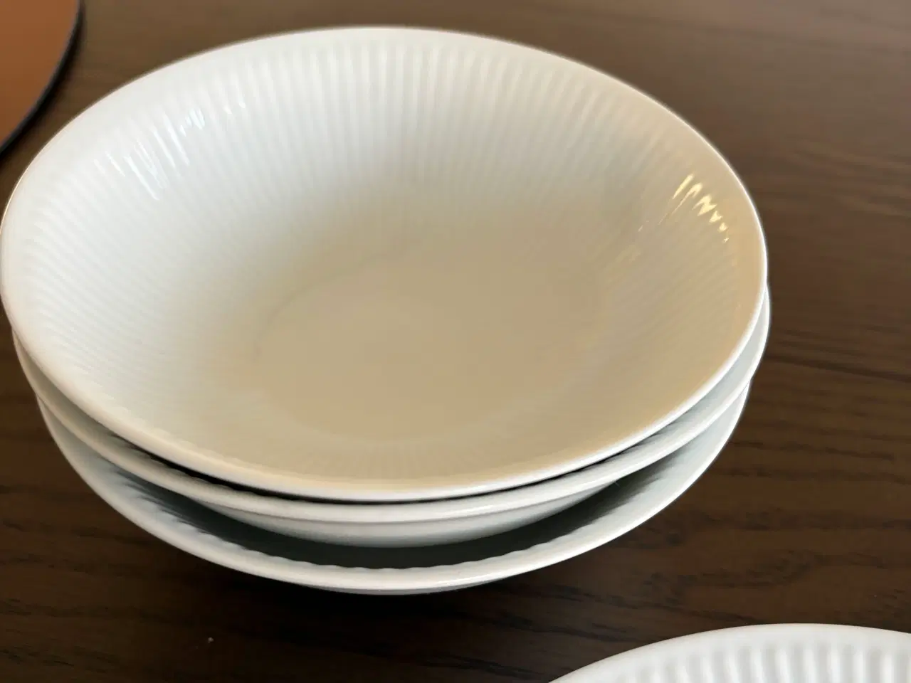 Billede 6 - Royal Copenhagen hvid riflet