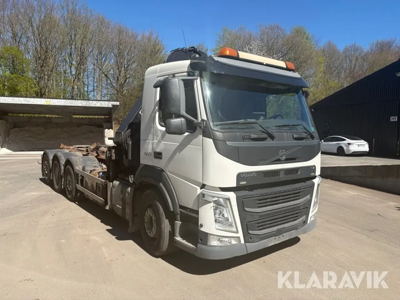 Billede 7 - Lastbil Volvo FM-460 med HIAB kran & 21 tons kroghejs 8x2