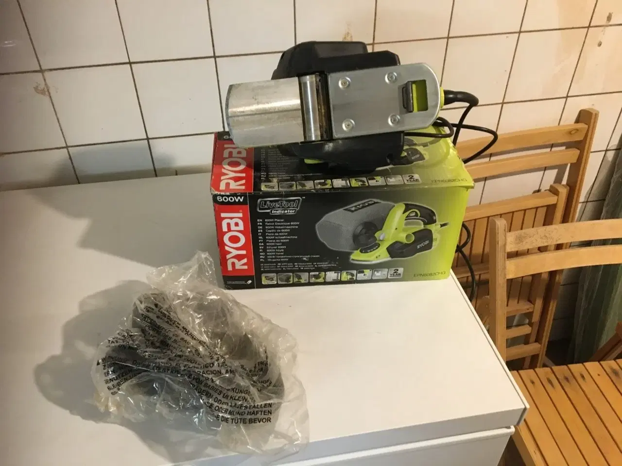Billede 1 - Ryobi el-høvl