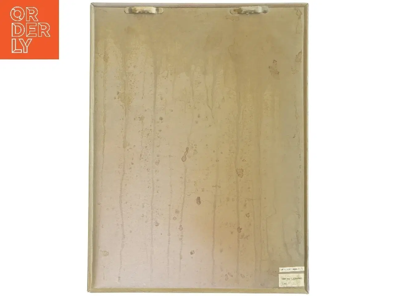 Billede 2 - Vintage metalskilt med humoristisk tekst (str. 35x26,5 cm)