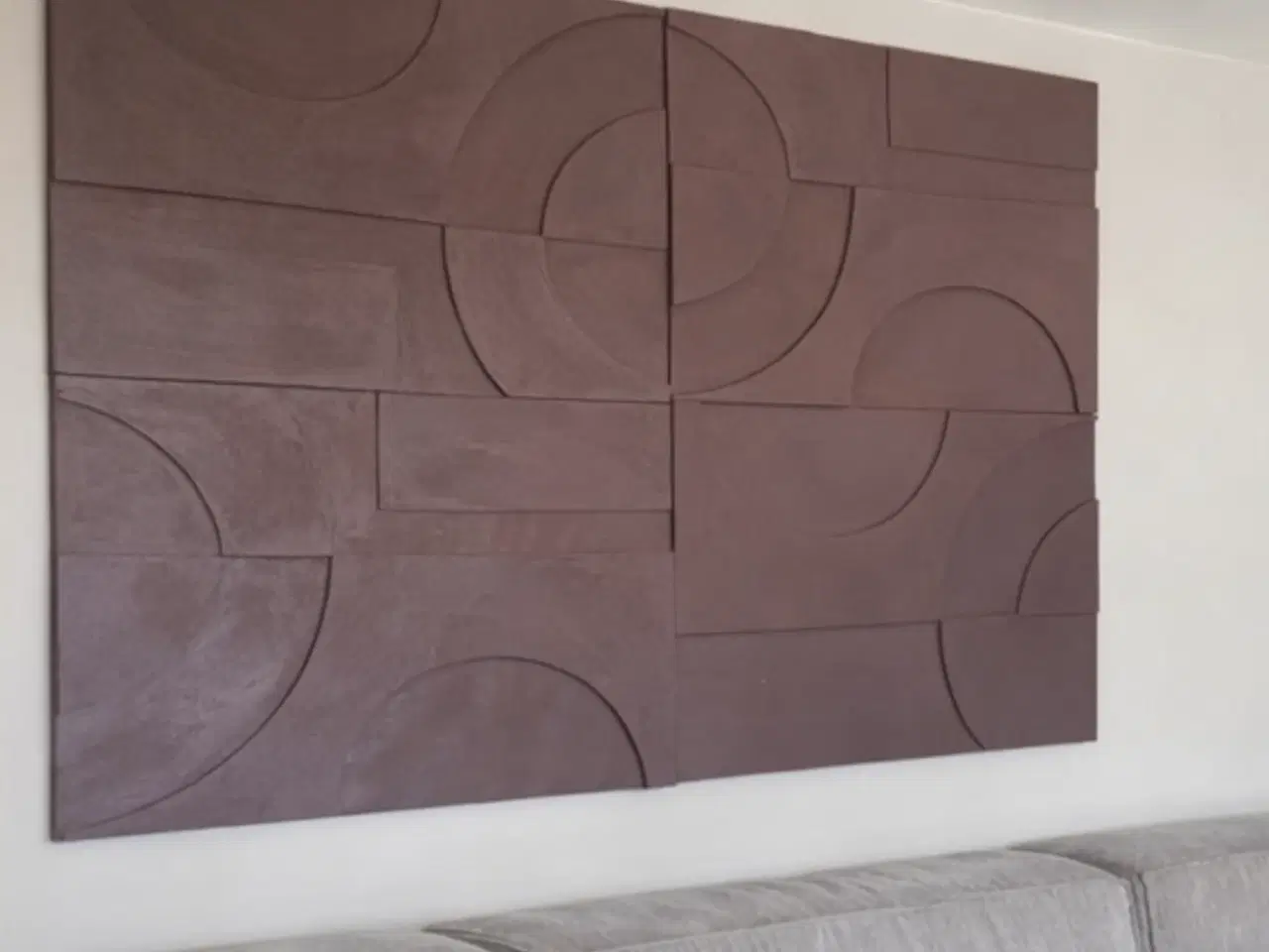 Billede 1 - Super flot kunstværk af 4 billeder fra Ilva